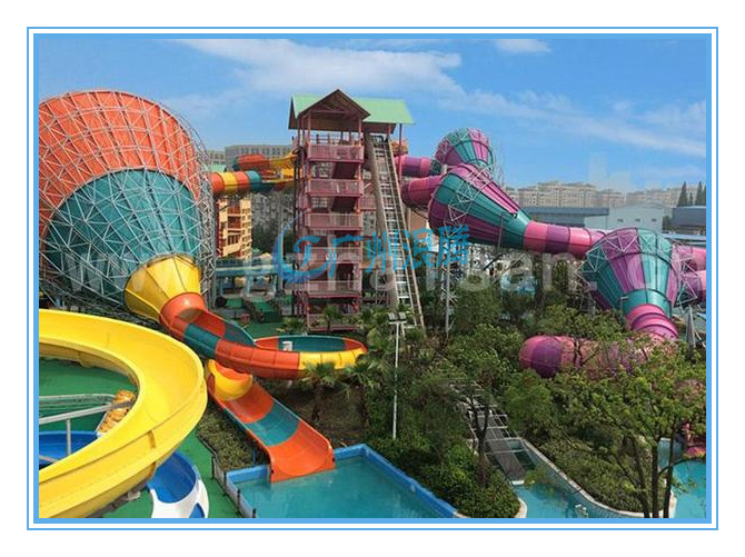 水上樂園設備-暴風谷滑梯